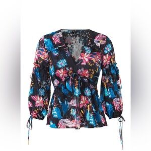 TANYA TAYLOR Dutch Garden Becky Top